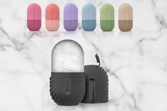 Portable Silicone Ice Roller for Face & Eyes — Cooling Facial Massage & Puffiness Relief Tool